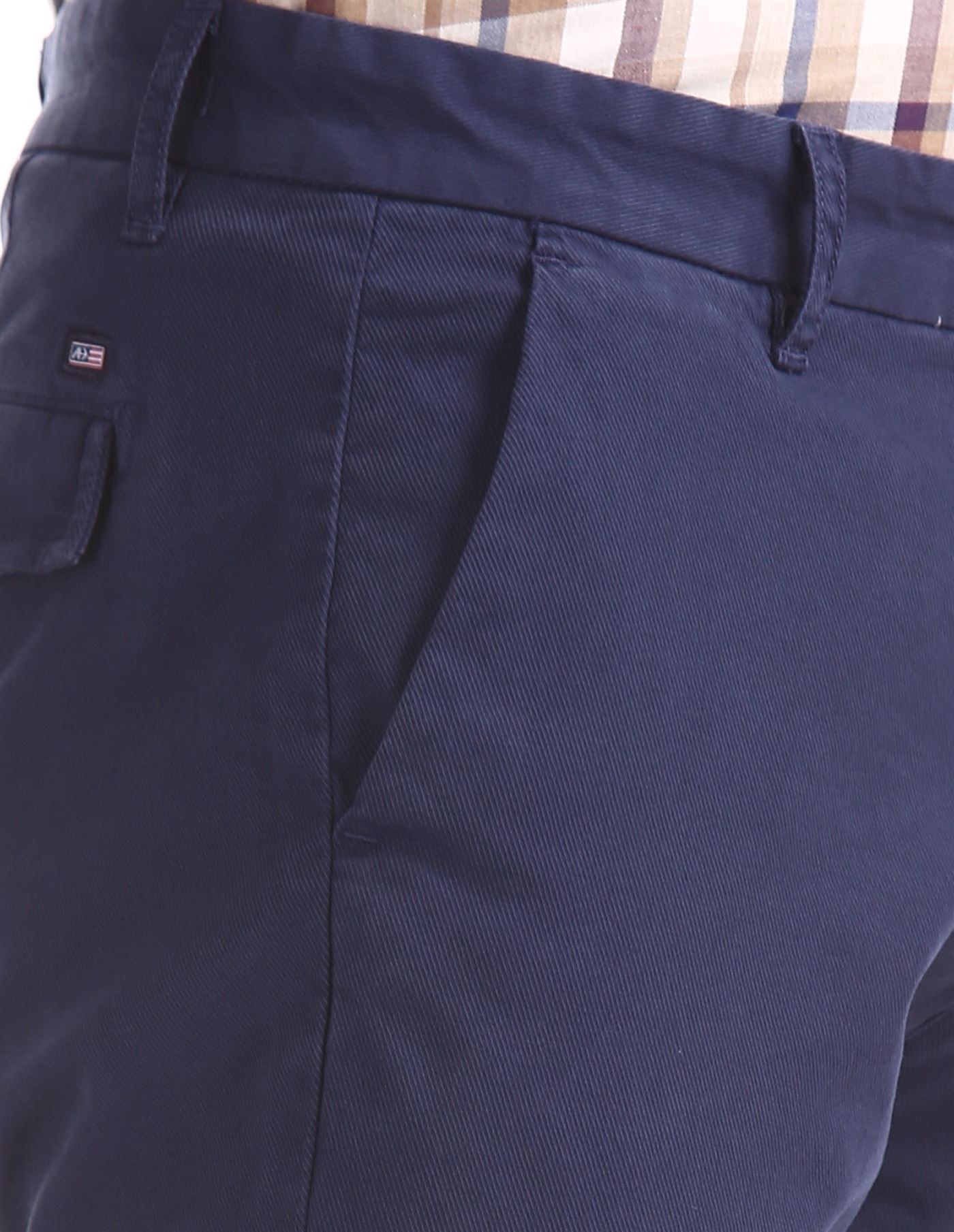 Arrow Men Casual Wear Navy Blue Trouser